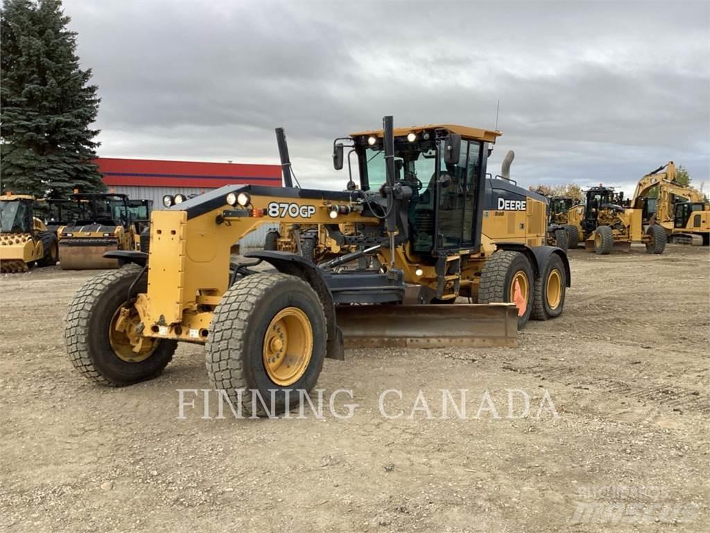 John Deere 870G معدات تمهيد الطرق
