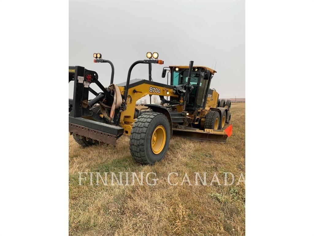 John Deere 870G معدات تمهيد الطرق