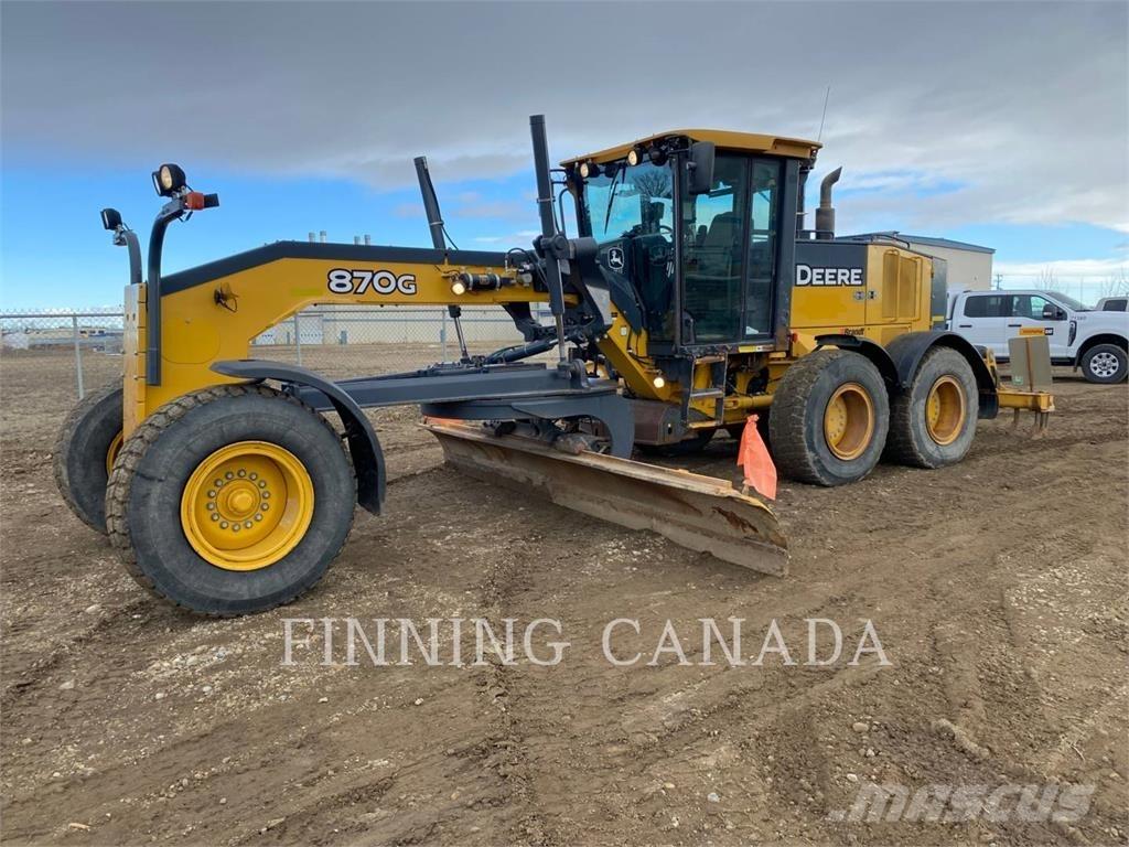 John Deere 870G معدات تمهيد الطرق