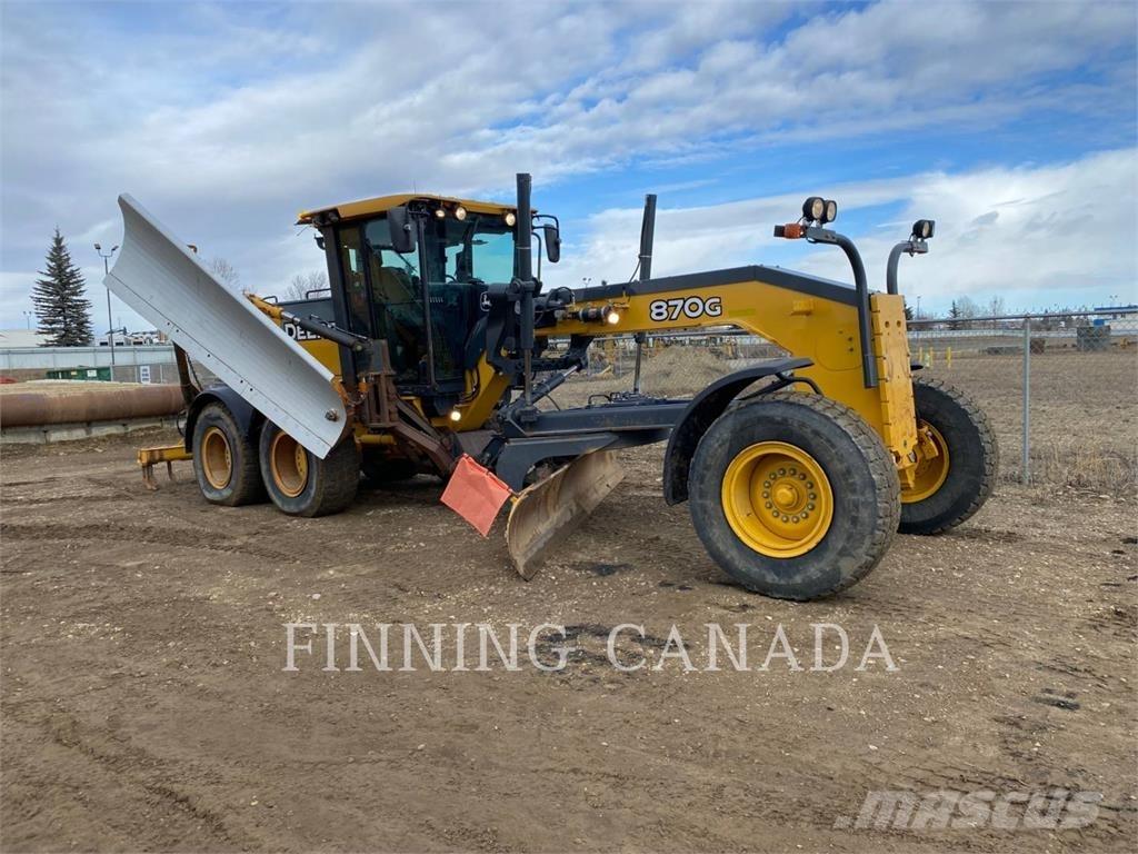 John Deere 870G معدات تمهيد الطرق