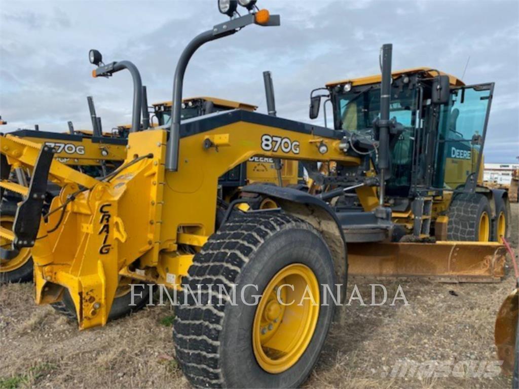 John Deere 870G معدات تمهيد الطرق