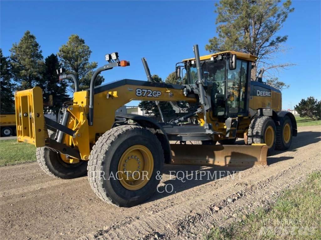 John Deere 872GP معدات تمهيد الطرق