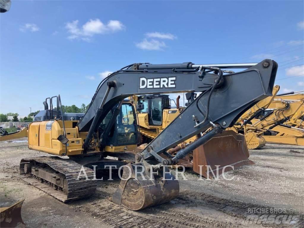 John Deere & CO. 210GLC حفارات زحافة
