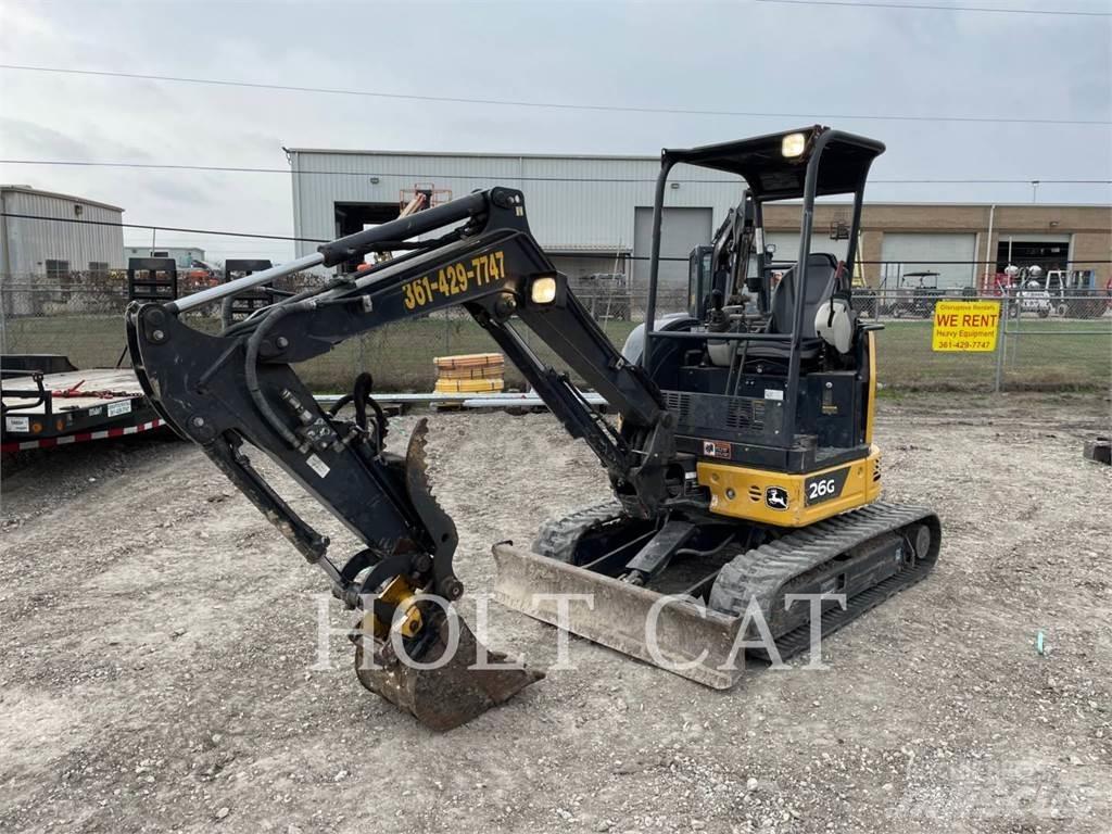 John Deere & CO. 26G حفارات زحافة