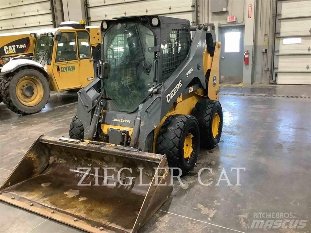 John Deere & CO. 318G لوادر انزلاقية التوجيه