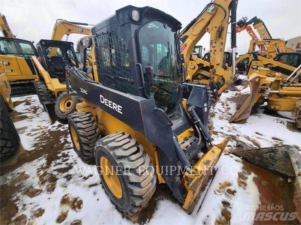 John Deere & CO. 324G لوادر انزلاقية التوجيه