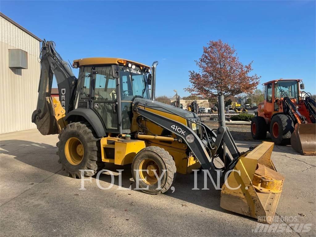 John Deere & CO. 410K لوادر ذات جرافات عكسية