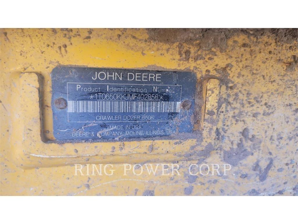 John Deere & CO. 650KLGP بلدوزرات مجنزرة
