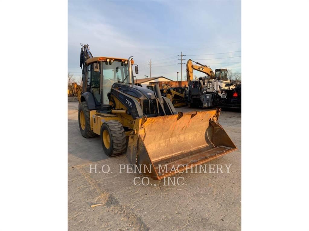 John Deere JD710D لوادر ذات جرافات عكسية