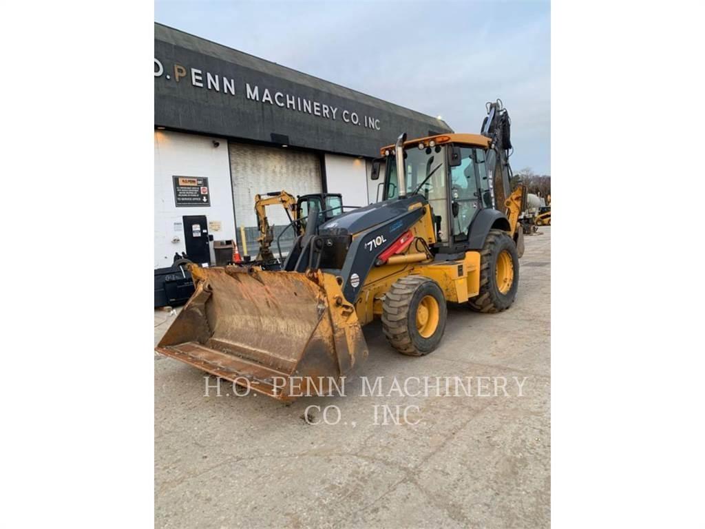 John Deere JD710D لوادر ذات جرافات عكسية