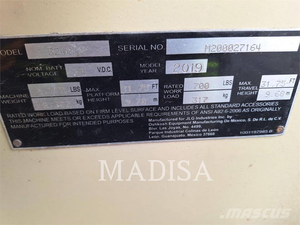 Jungheinrich 3246ES رافعات مقصية الشكل