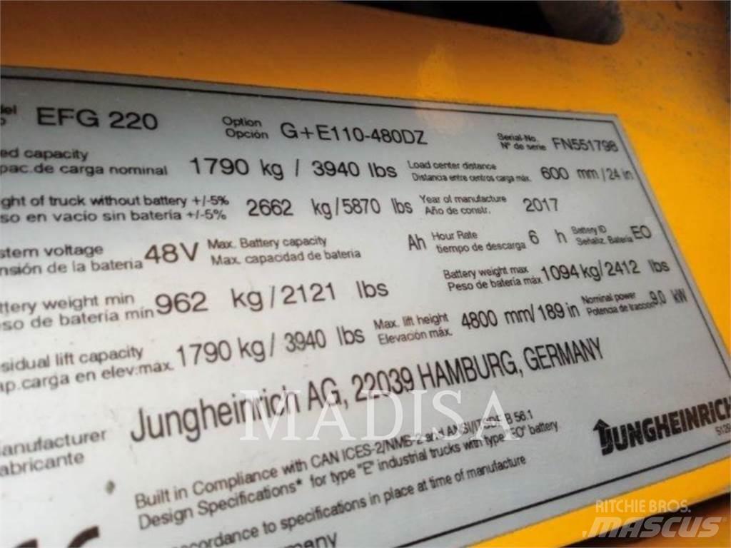 Jungheinrich EFG 220 شاحنات ذات رافعات شوكية - أخرى