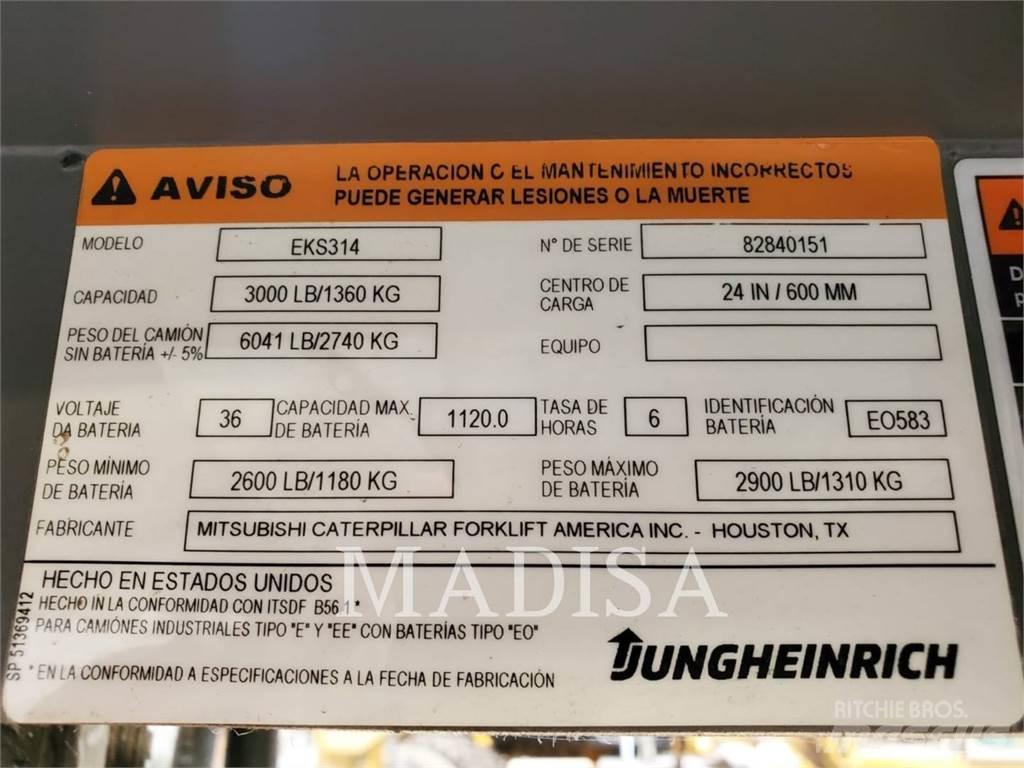 Jungheinrich EKS 314 شاحنات ذات رافعات شوكية - أخرى