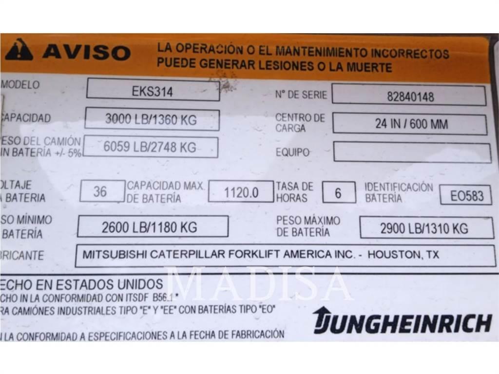 Jungheinrich EKS 314 شاحنات ذات رافعات شوكية - أخرى