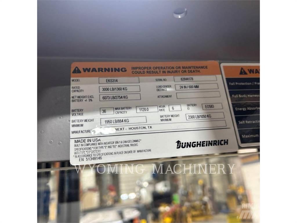 Jungheinrich EKS314 شاحنات ذات رافعات شوكية - أخرى