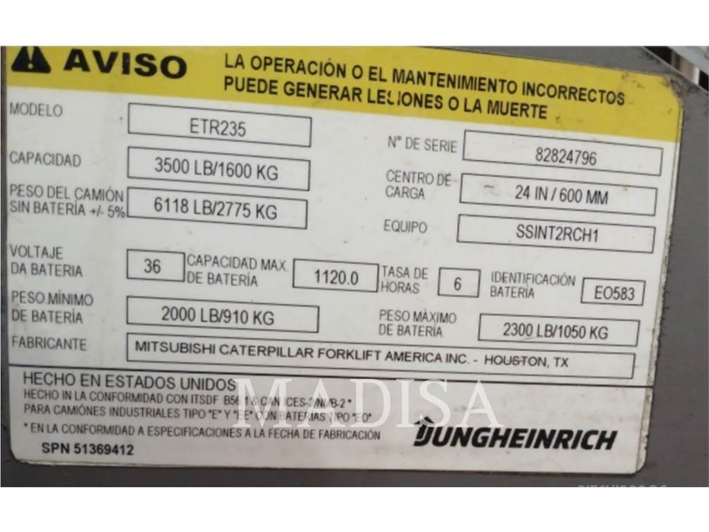 Jungheinrich ETR 235 شاحنات ذات رافعات شوكية - أخرى