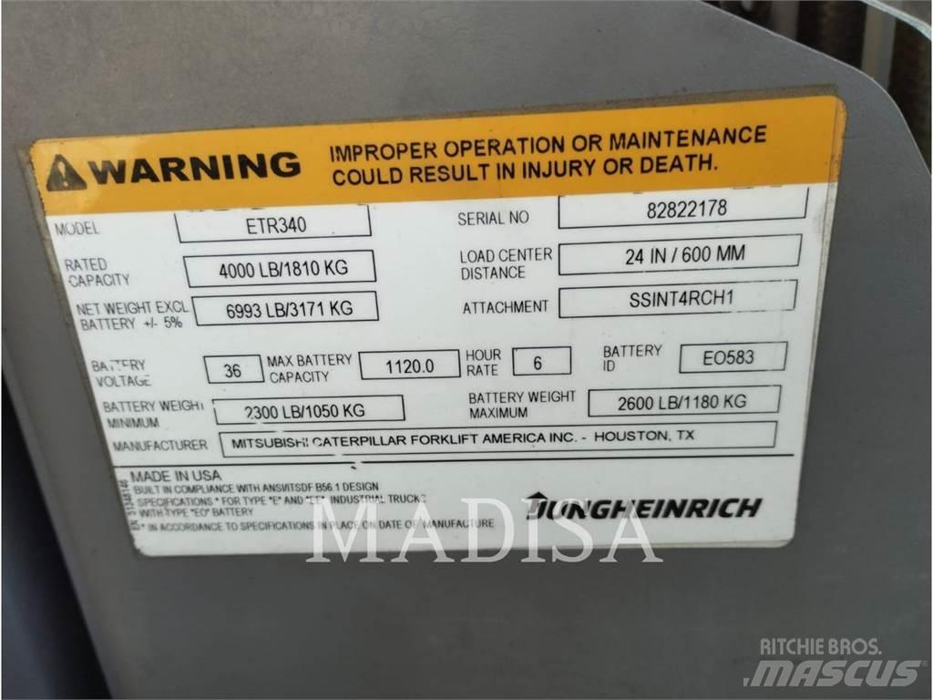 Jungheinrich ETR 340A شاحنات ذات رافعات شوكية - أخرى