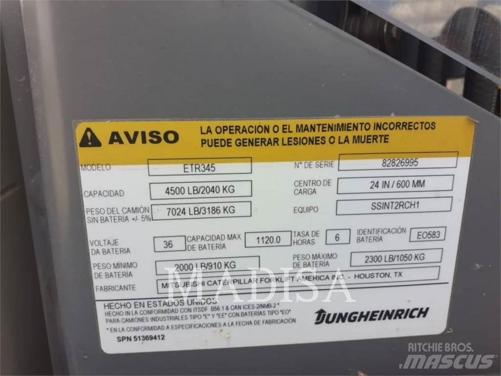 Jungheinrich ETR 345 شاحنات ذات رافعات شوكية - أخرى
