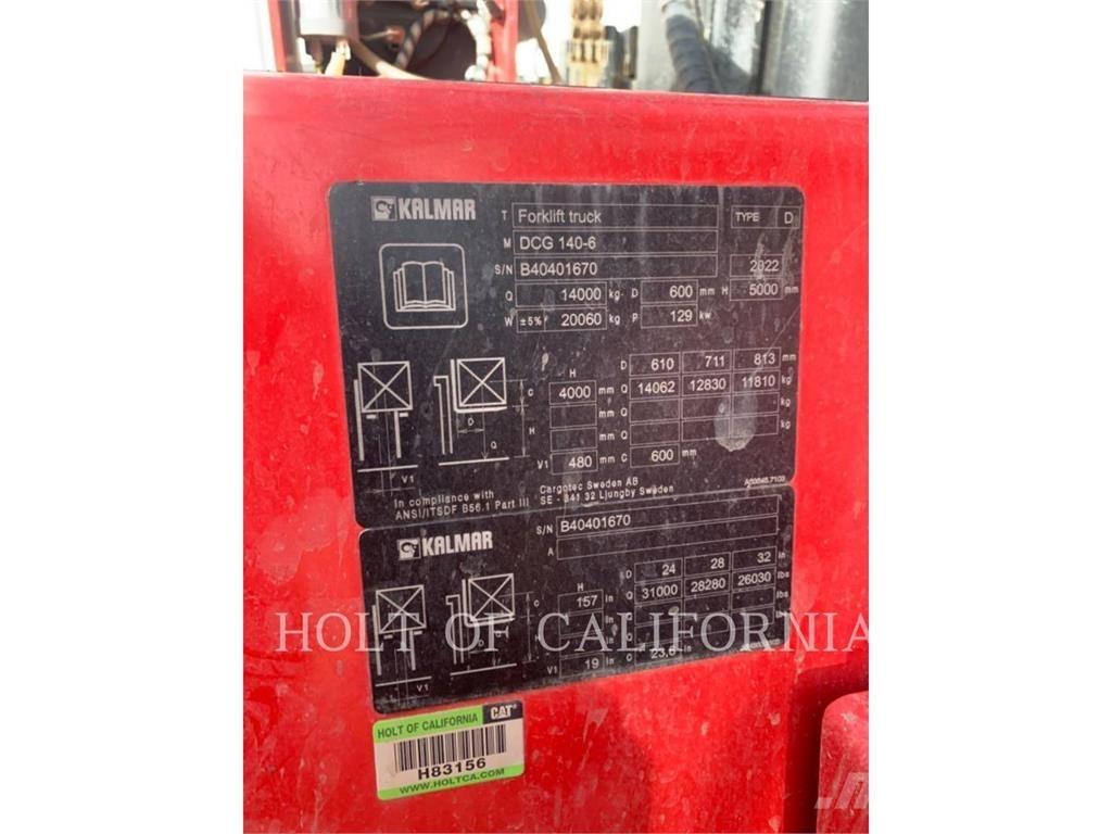 Kalmar DCG140-6 شاحنات الديزل