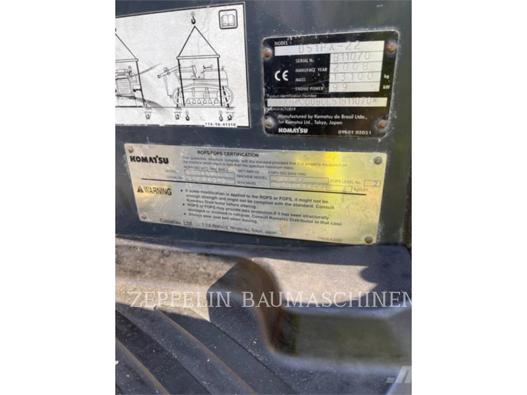 Komatsu D51PX-22 بلدوزرات مجنزرة