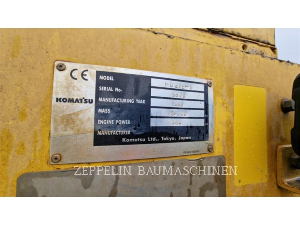 Komatsu HD325-6 ساحبات مفصلية