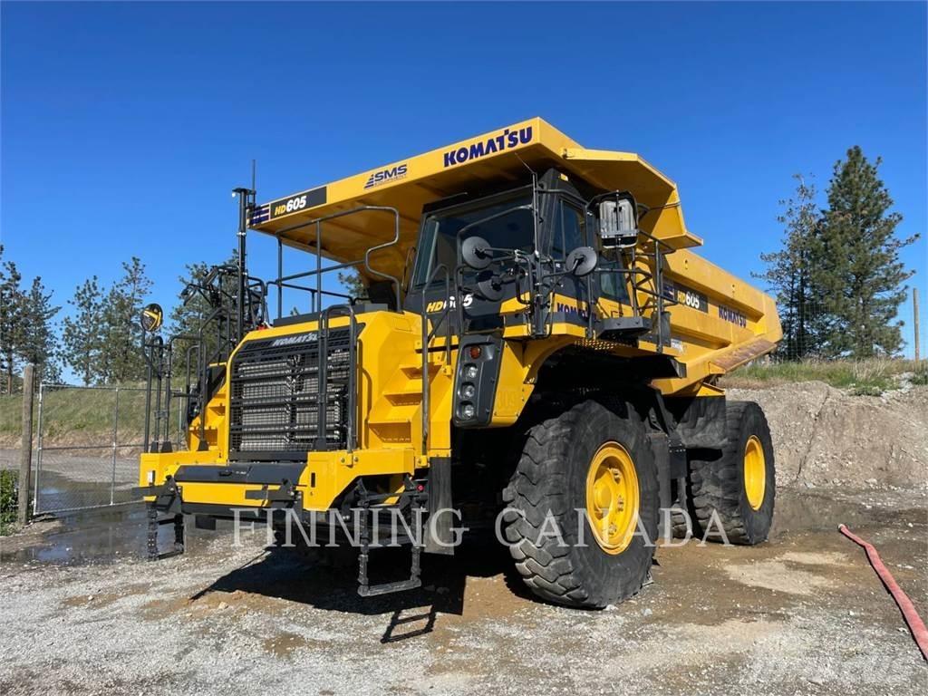 Komatsu HD605-8 ساحبات مفصلية