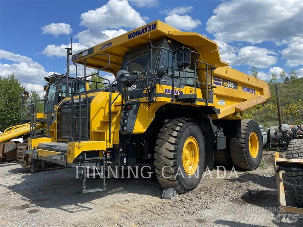 Komatsu HD605-8 ساحبات مفصلية
