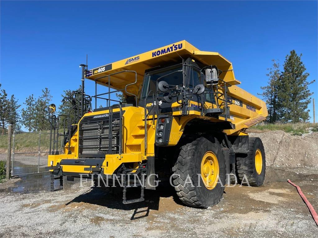 Komatsu HD605-8 ساحبات مفصلية
