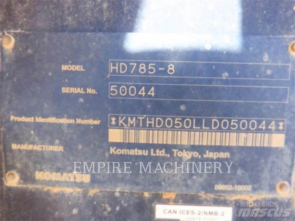Komatsu HD785-8 ساحبات مفصلية
