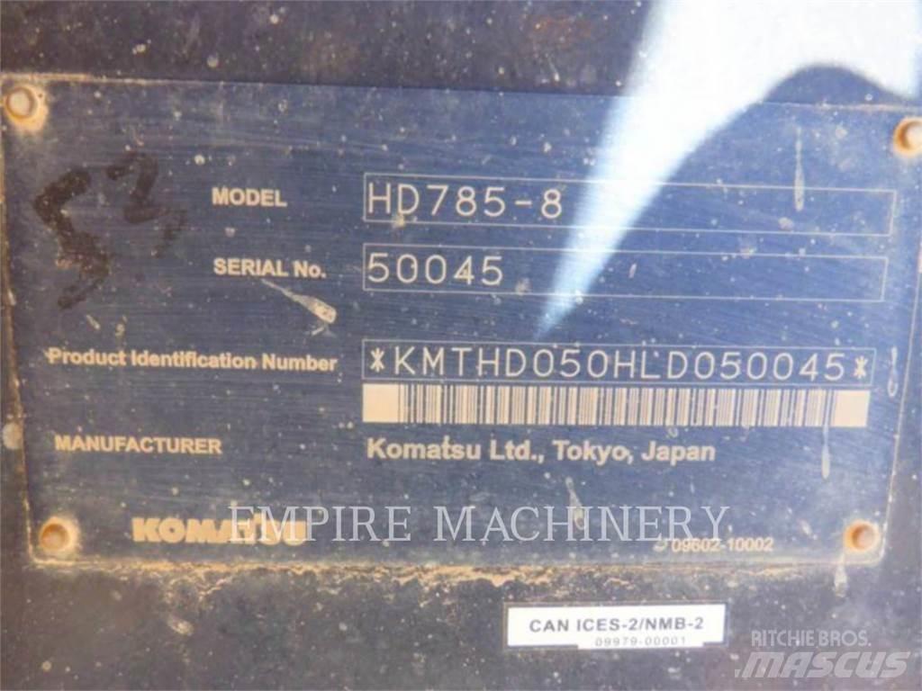 Komatsu HD785-8 ساحبات مفصلية
