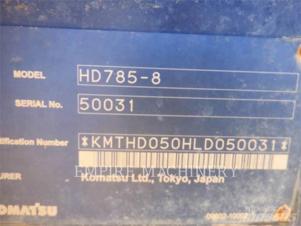 Komatsu HD785-8 ساحبات مفصلية