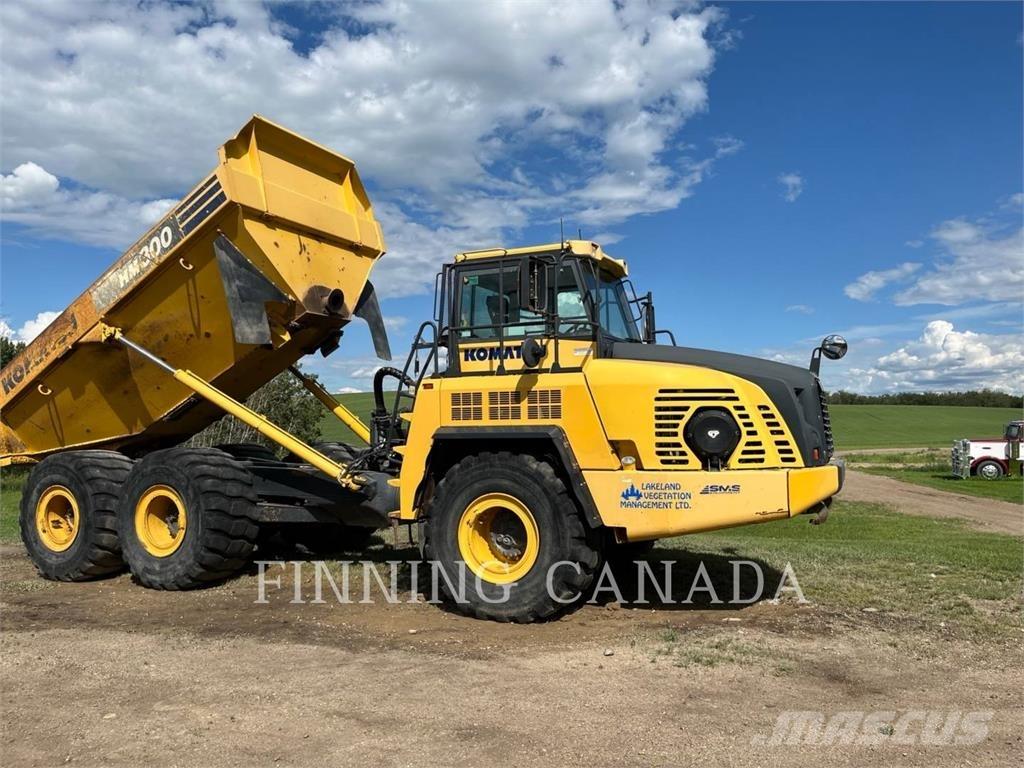 Komatsu HM300-3 ساحبات مفصلية