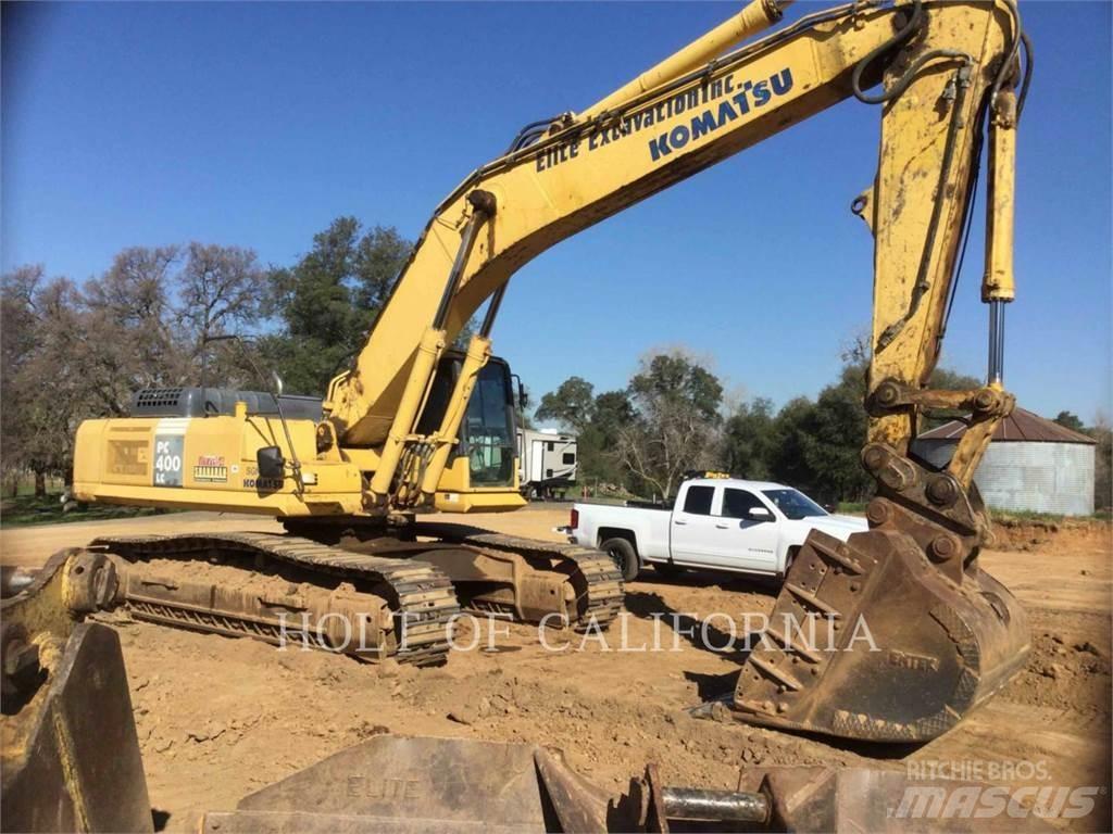 Komatsu PC-400LC-7 حفارات زحافة