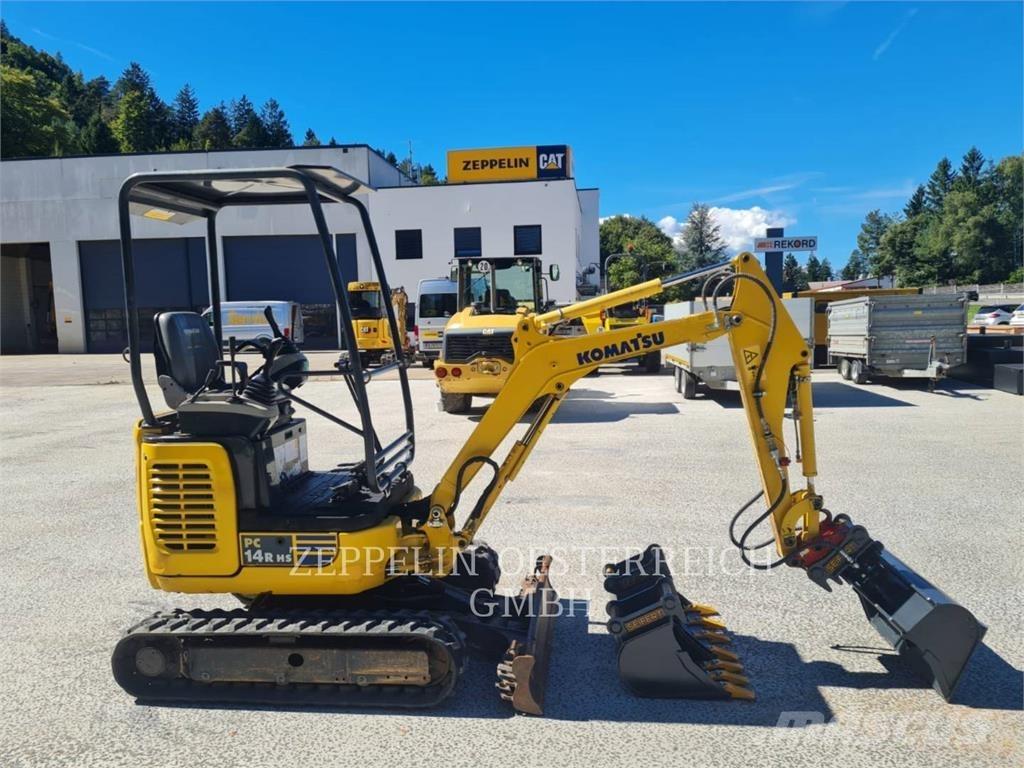 Komatsu PC14R HS حفارات زحافة
