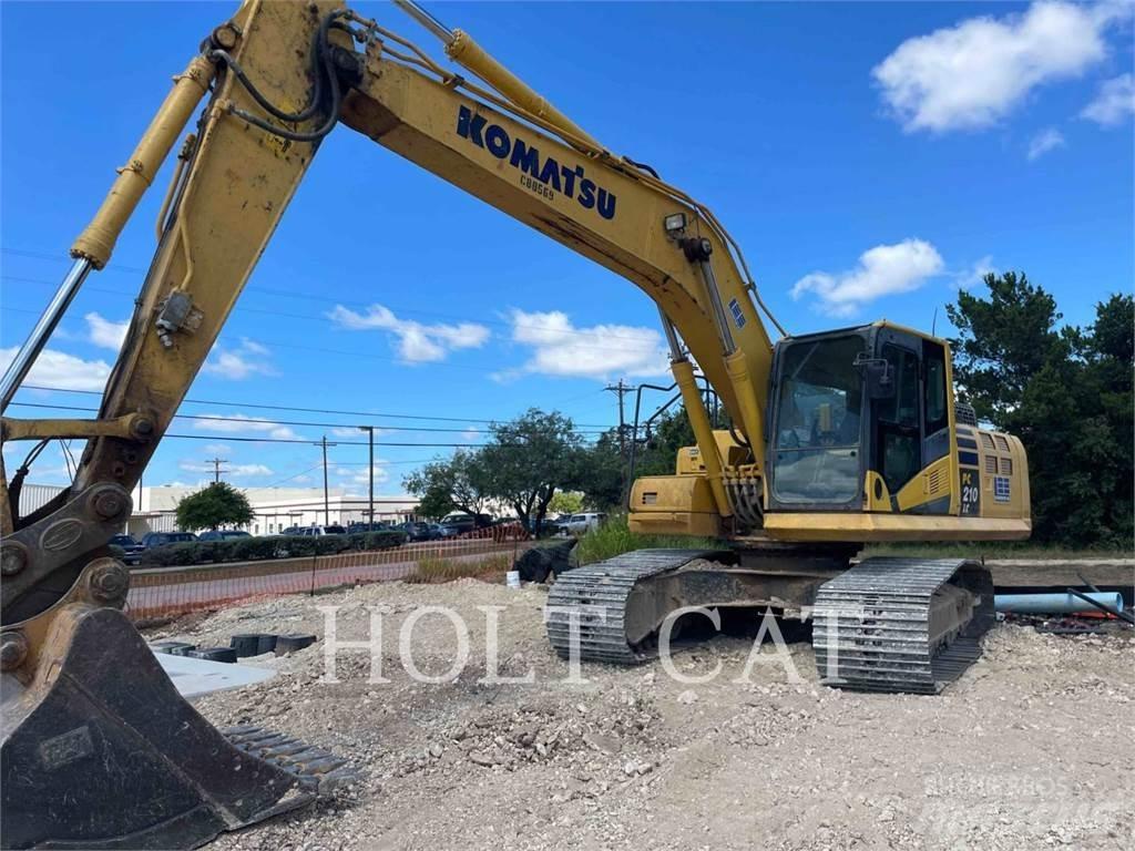Komatsu PC210LC-11 حفارات زحافة