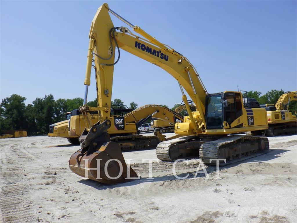 Komatsu PC360LC-11 حفارات زحافة