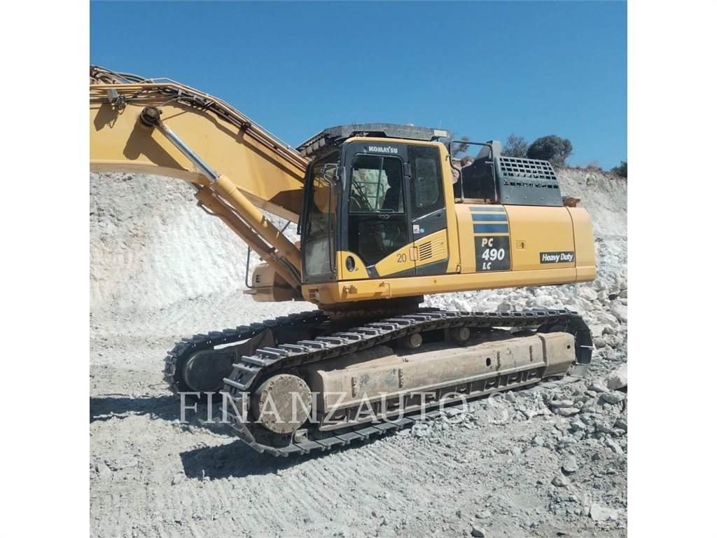 Komatsu PC490 حفارات زحافة