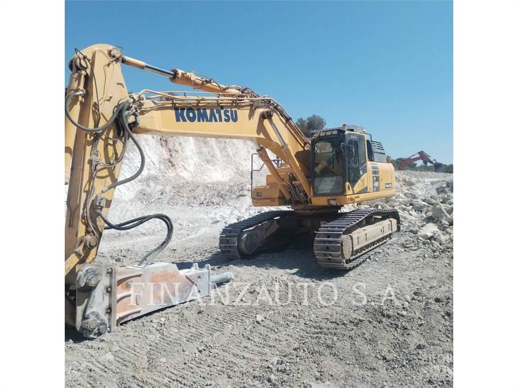 Komatsu PC490 حفارات زحافة