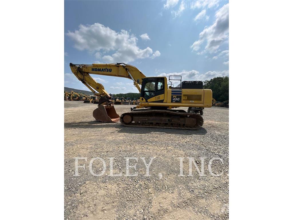 Komatsu PC490 حفارات زحافة
