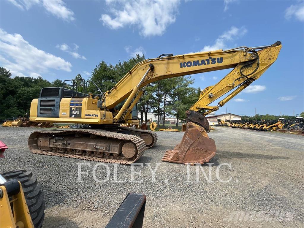 Komatsu PC490 حفارات زحافة