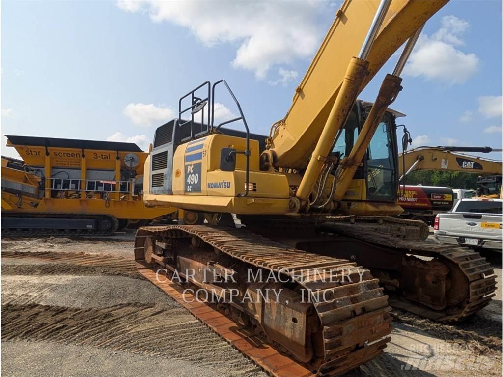 Komatsu PC490-10 حفارات زحافة