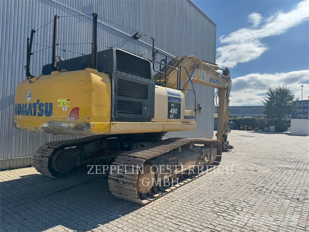 Komatsu PC490LC-10 حفارات زحافة