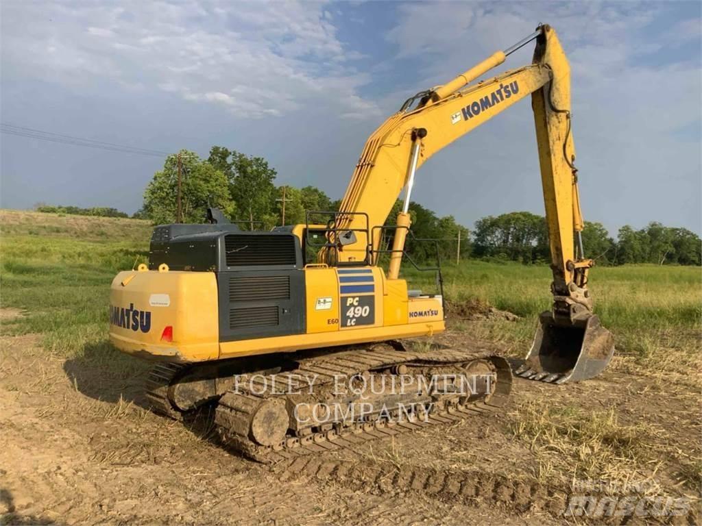 Komatsu PC490LC-11 حفارات زحافة