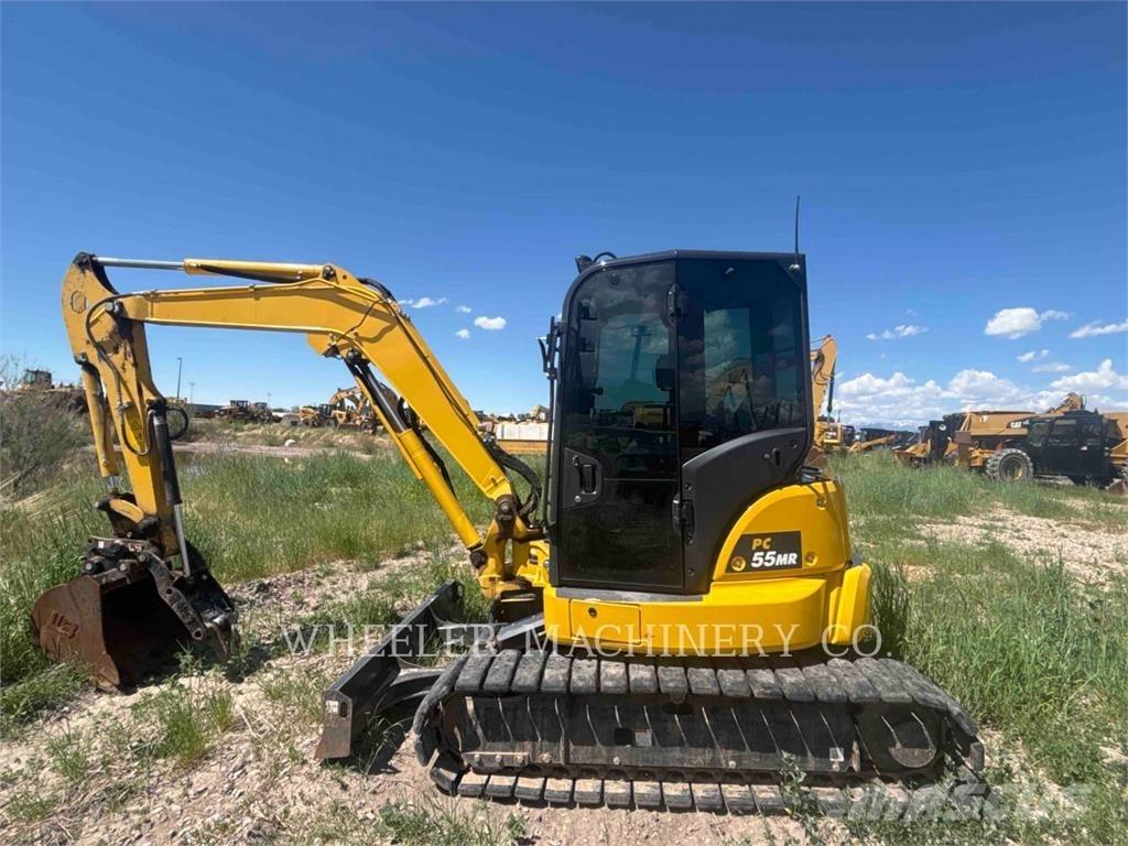 Komatsu PC55MR-5 حفارات زحافة