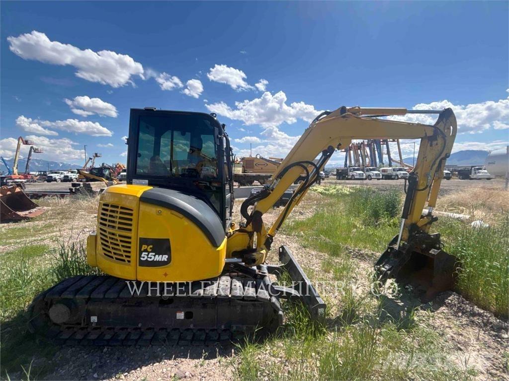 Komatsu PC55MR-5 حفارات زحافة