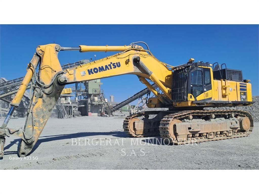 Komatsu PC700LC - 11 حفارات زحافة