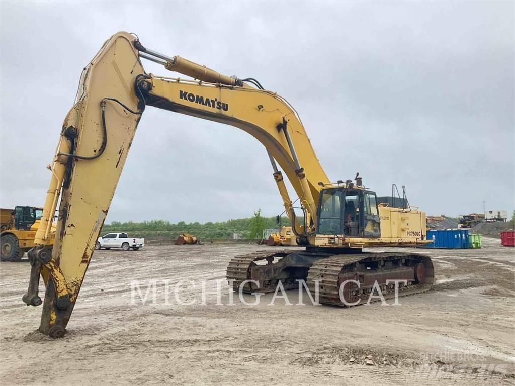 Komatsu PC750LC-6K حفارات زحافة