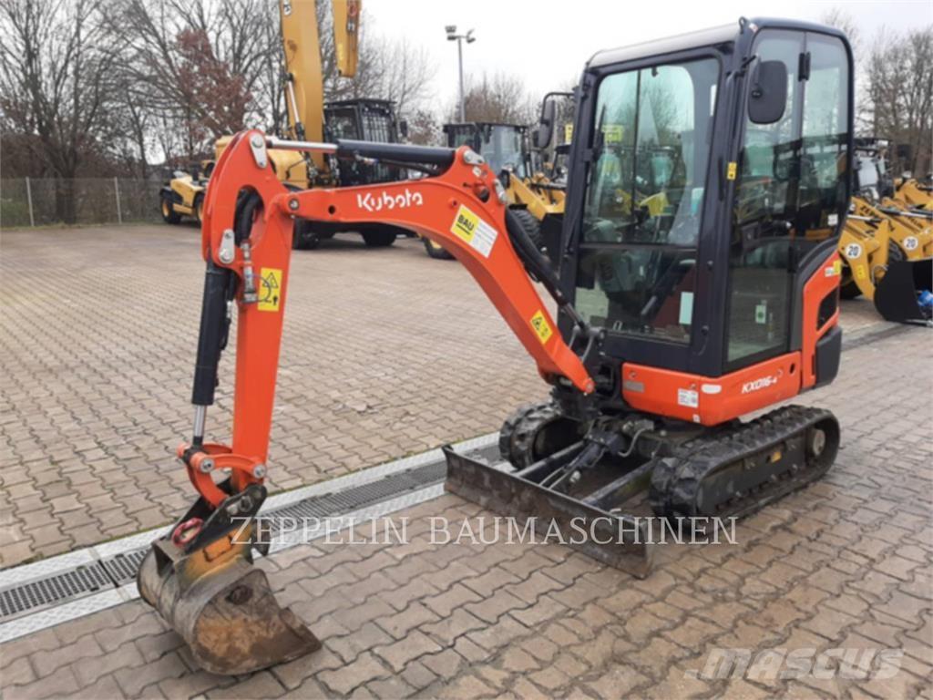 Kubota KX016-4 حفارات زحافة