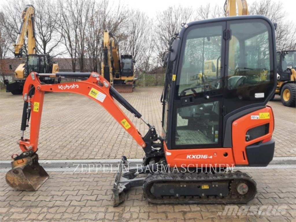 Kubota KX016-4 حفارات زحافة