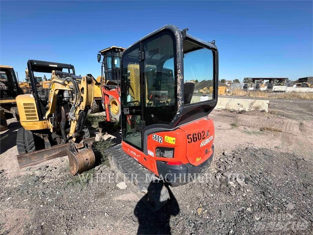 Kubota KX018-4 حفارات زحافة